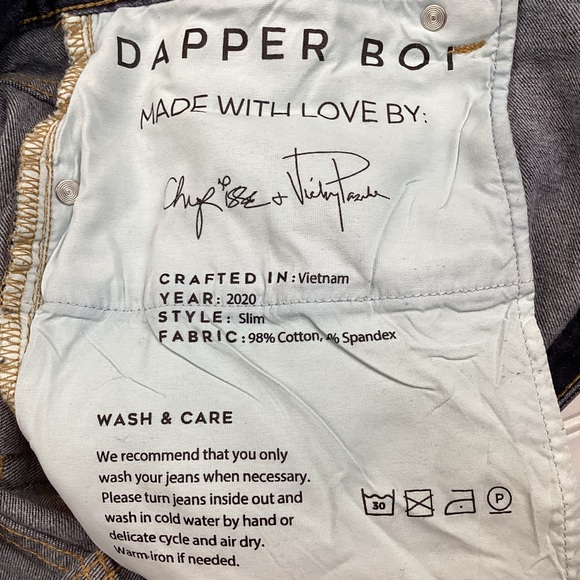 Dapper Boi Slim Jeans Men - Picture 9 of 10
